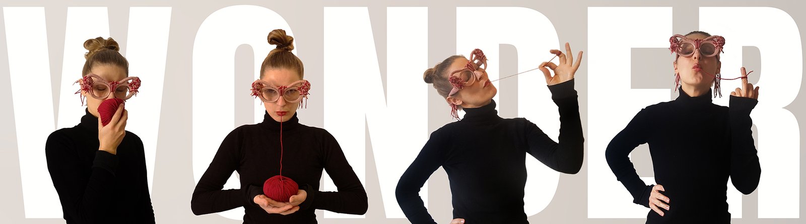 Wonder glasses design project for Moi Aussi Art Gallery