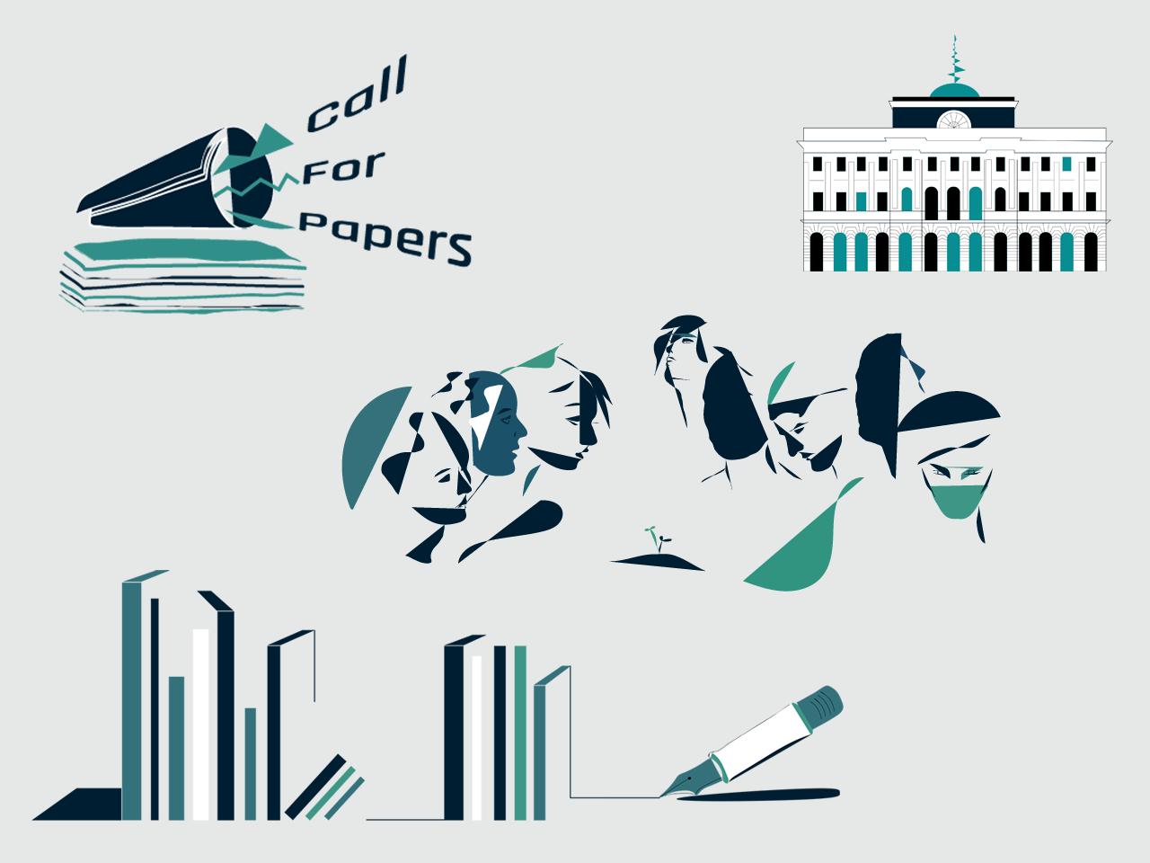 visual identity and graphic design for phenomenological association