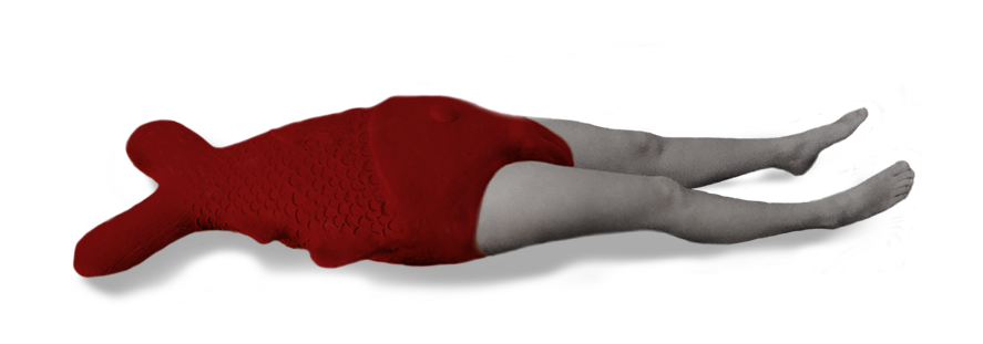 red herring reversed siren collage